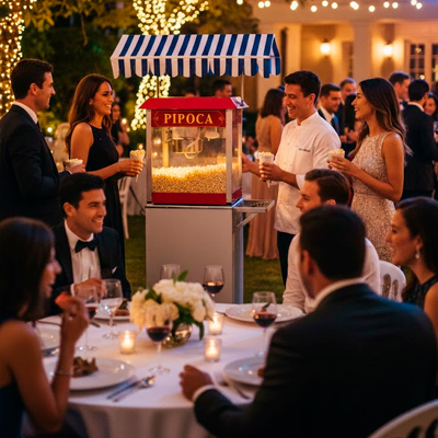 Foto Barraquinha de Pipoca Salgada