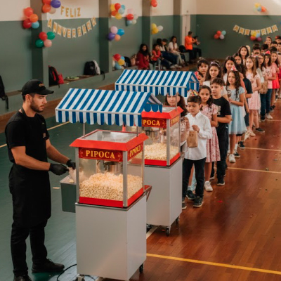 Foto Barraquinha de Pipoca Salgada