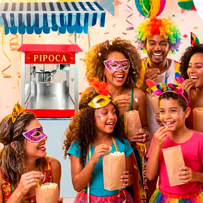 Foto Barraquinha de Pipoca Salgada